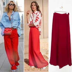 Ingeborg Red Trouser Pants